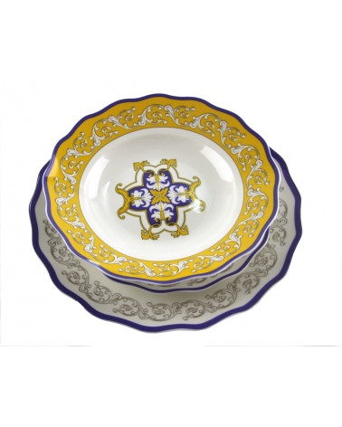 Service de table en porcelaine "Lipari" 18 pièces - Royal Family - 