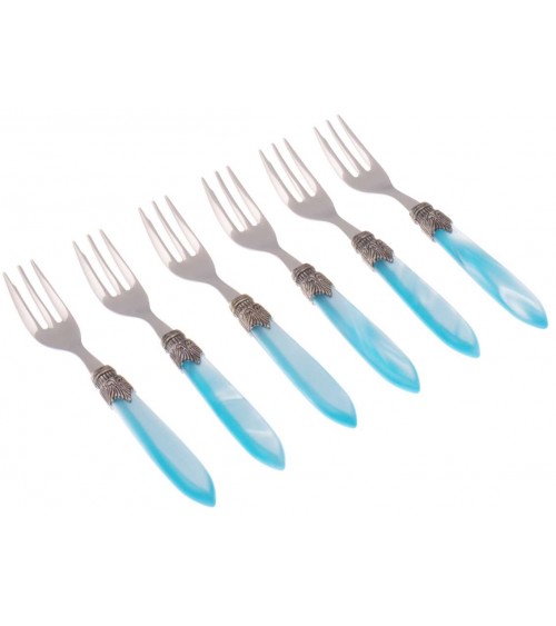 Laura - Mother of Pearl Cake Forks - Rivadossi Sandro -  - 