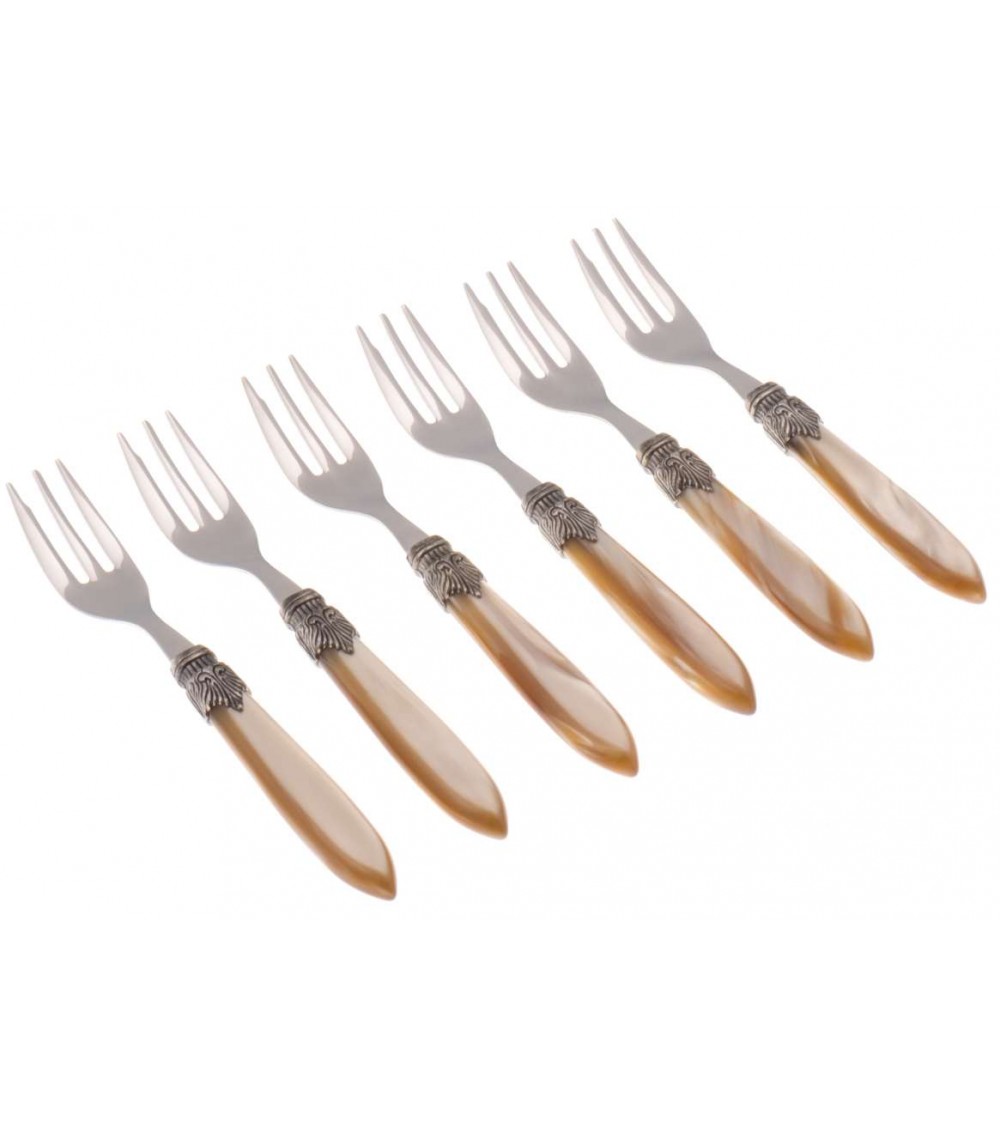 Laura - Mother of Pearl Cake Forks - Rivadossi Sandro -  - 