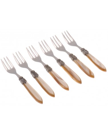Laura - Mother of Pearl Cake Forks - Rivadossi Sandro -  - 