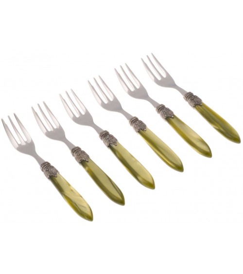 Laura - Mother of Pearl Cake Forks - Rivadossi Sandro -  - 