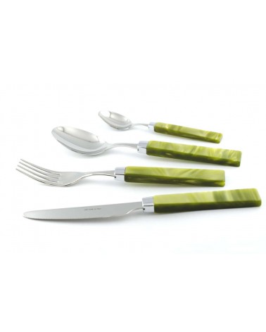Modern Glam Perlmutt Besteck - Set 24tlg Rivadossi Sandro - 