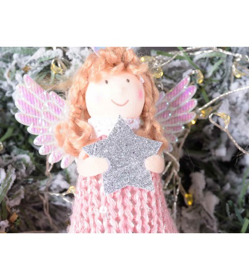 Christmas Decoration - 12 Angels with Bell Feet -  - 