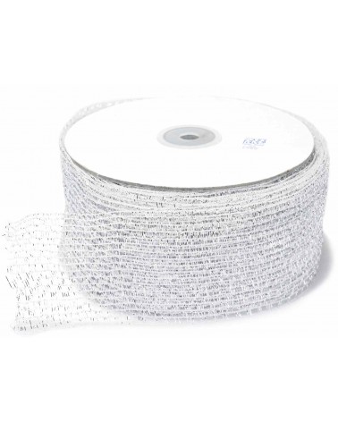 Mouldable Net Ribbon for Gift Packs and Rosettes mm 60 x 25 mt -  - 