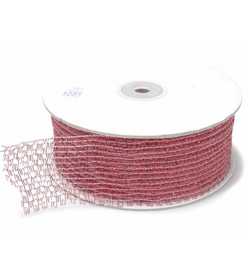 Mouldable Net Ribbon for Gift Packs and Rosettes mm 45 x 25 mt -  - 