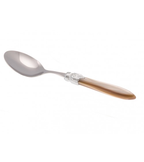 Laura Table Spoon Silver Mother of Pearl Handle - Rivadossi Sandro -