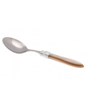 Laura Table Spoon Silver Mother of Pearl Handle - Rivadossi Sandro -