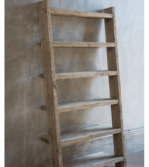 Shelf, Stair Model Library in Reclaimed Wood