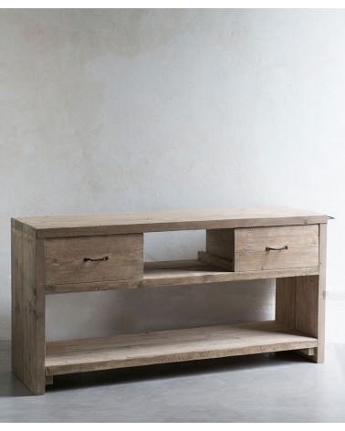 Cabinet with Drawers Made with Reclaimed Wood -  - 