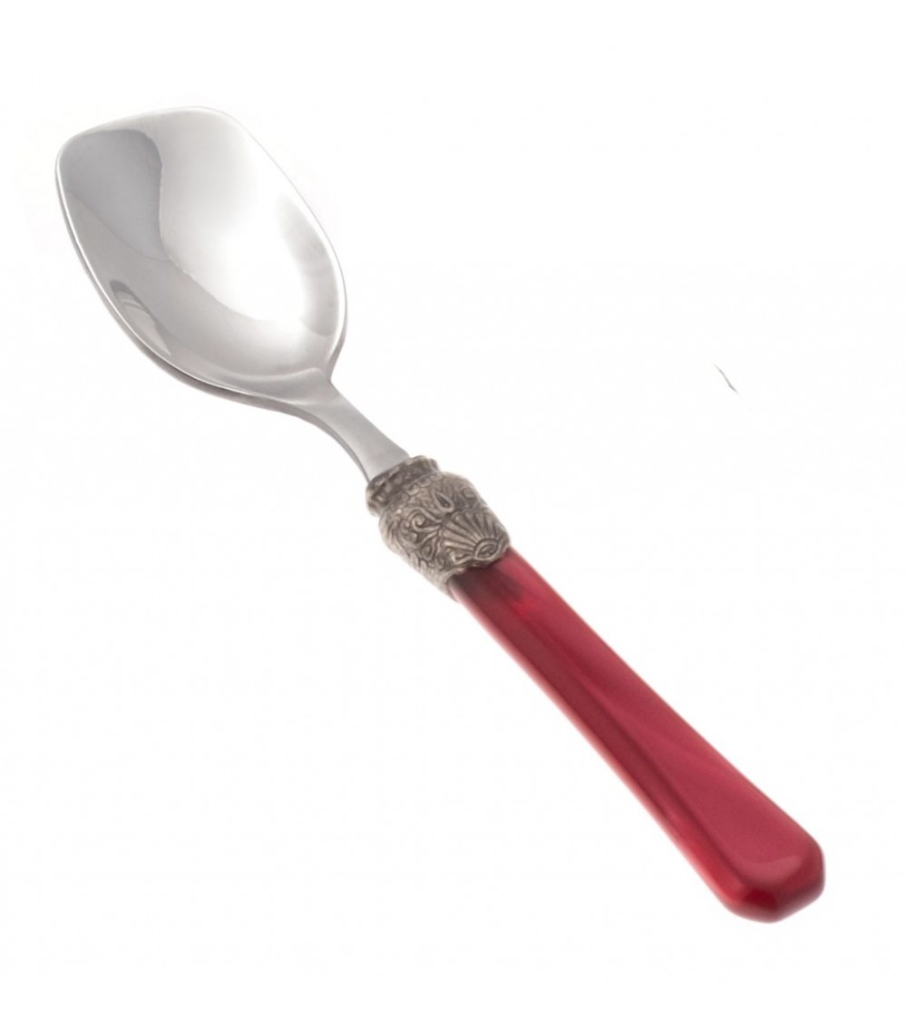 Rivadossi Italienisches farbiges Besteck - Penelope Set 6tlg Eislöffel - 