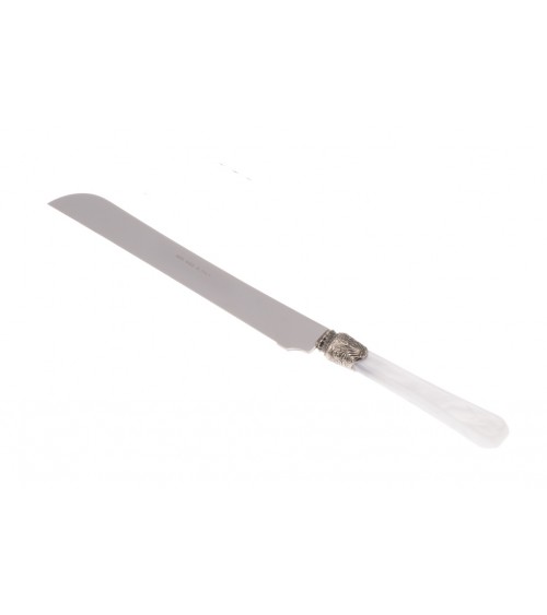 Cake / Bread Knife - Penelope Colored Flatware Pearl Handle -  - 