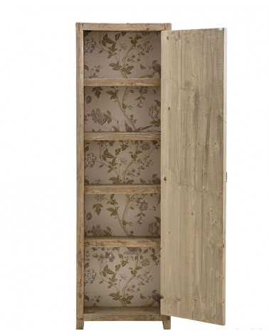 Wardrobe with Internal Shelves in Reclaimed Wood -  - 
