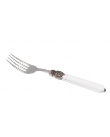 Table Fork Venice - Cutlery with Transparent Handle - Rivadossi Sandro -  - 