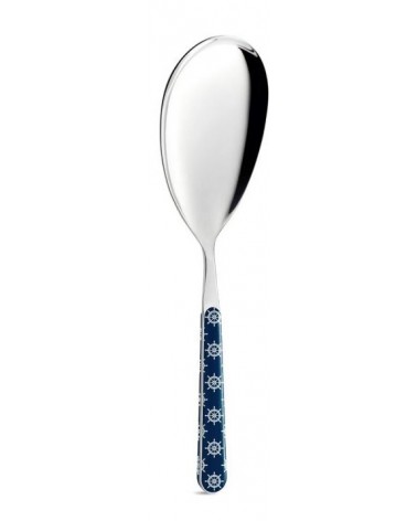 4 件套破旧别致海鲜餐具 - 船舵装饰 -