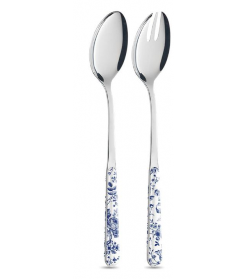 中国玫瑰蓝 - 4 件套餐具 -