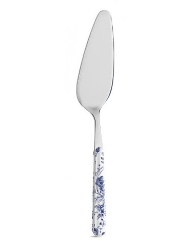 8 件套破旧别致甜点餐具 - 中国玫瑰蓝色 -