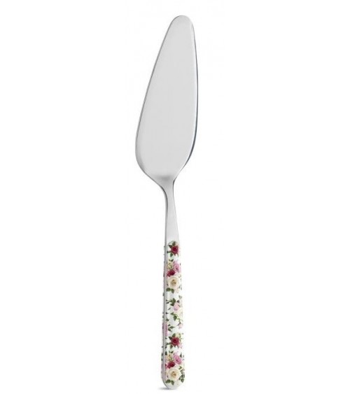 8 件套破旧别致甜点餐具 - 粉红玫瑰 -