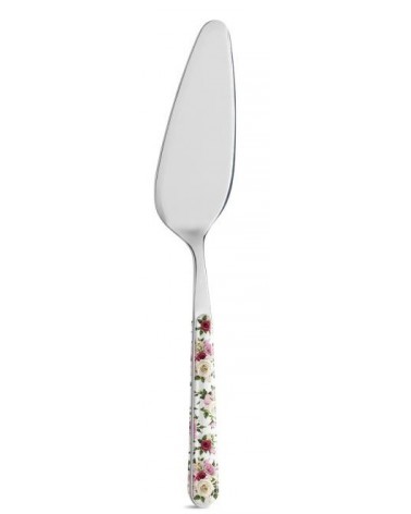 8 件套破旧别致甜点餐具 - 粉红玫瑰 -