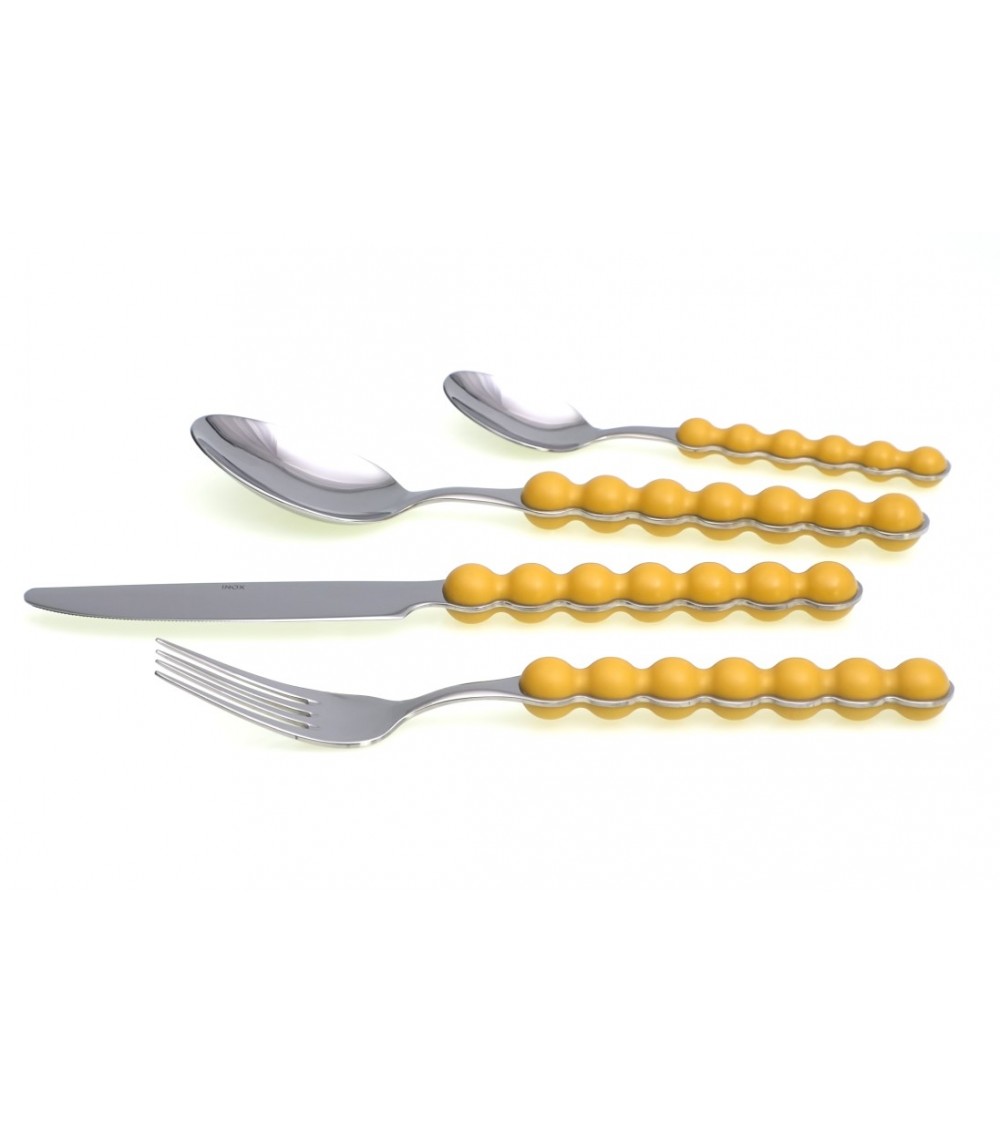 Set di Posate Colorate Moderne Odeon 24 Pz - Rivadossi Sandro - giallo