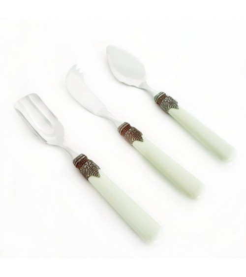 Ensemble de 3 couverts PCS pour le fromage classique - Rivadossi Sandro -