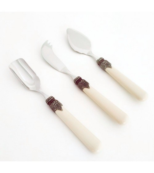 Set von 3 PCs Besteck für klassischen Käse - Rivadossi Sandro -