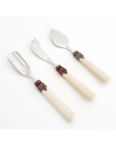 Set von 3 PCs Besteck für klassischen Käse - Rivadossi Sandro -