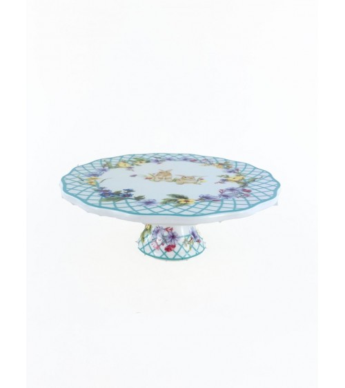 Ceramic upstand with Pasquale decoration "Spring Easter" - Royal Family