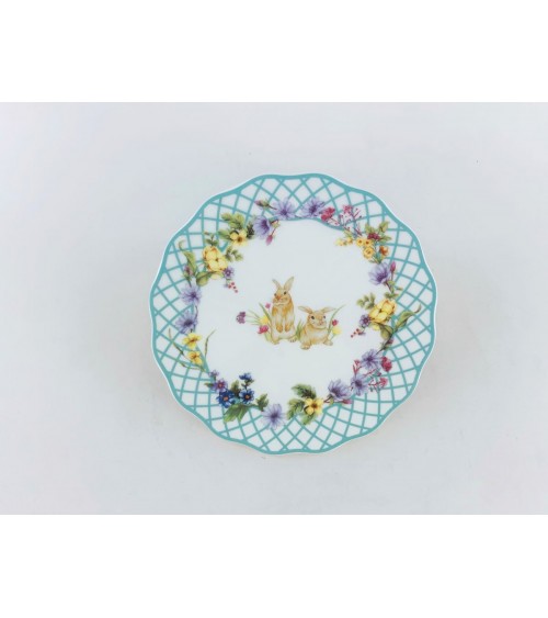 Alzatina in Ceramica con Decoro Pasquale "Spring Easter" - Royal Family