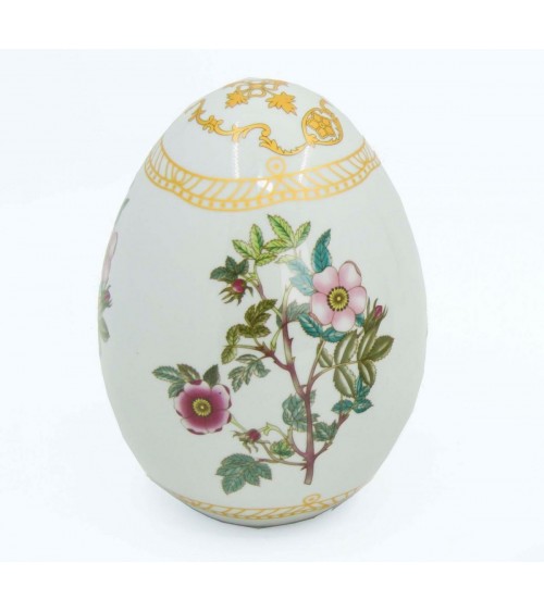 "Flora Danica" Ceramic Egg - Royal Family -  - 