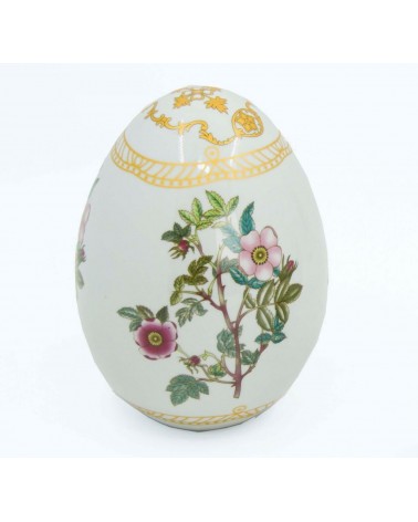 "Flora Danica" Ceramic Egg - Royal Family -  - 