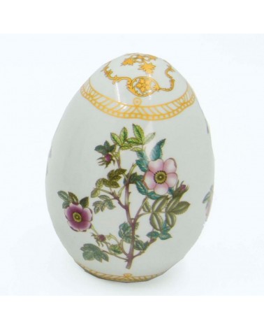 "Flora Danica" Ceramic Egg - Royal Family -  - 