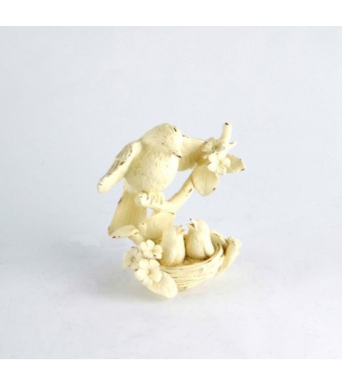 Bird with Nest Ivory Shabby Chic "Easter Edition" - Royal Family