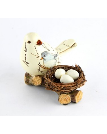 Bird with Nest and Eggs Vintage "Easter Edition" - Royal Family -  - 