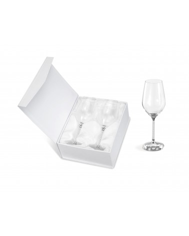 Fantin Argenti - Pair of luxury glasses with rhinestones: a unique gift for every occasion -  - 