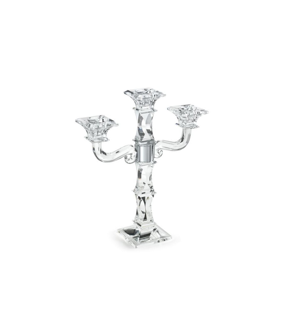 Fantin Argenti 3-flame Crystal Candelabra: The magic of light -  - 
