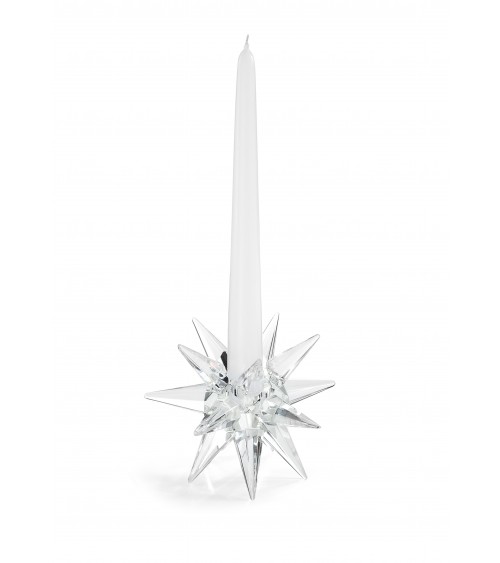 Raffiniertes Hochzeitsgeschenk von Fantin Argenti – Sternkristall-Kerzenhalter - 