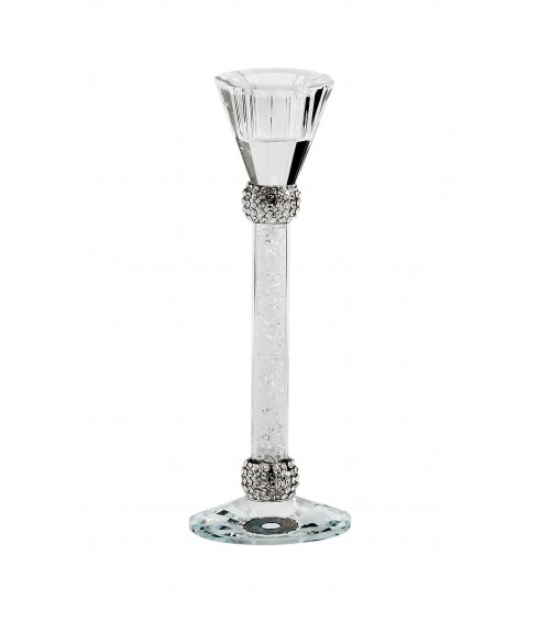 Elegant Favor Fantin Argenti - Crystal and Small Strass Candle Holder