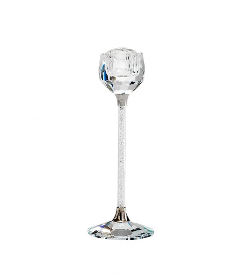 Fantin Argenti - Crystal Candle Holder H 18 - Made in Italy -  - 