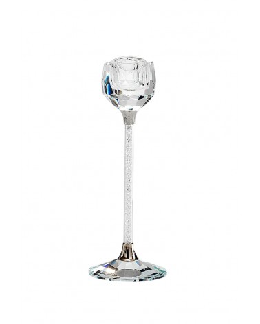 Fantin Argenti - Crystal Candle Holder H 18 - Made in Italy -  - 