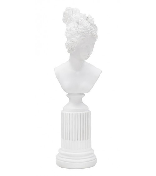 Scultura Statua WomanCon Piedistallo Cm 11X10,5X35,5 - 