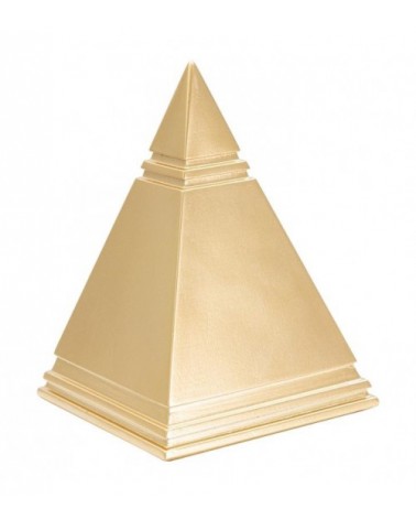 Pyramide Gold Cm 11,5X11,5X15,5- Mauro Ferretti - 