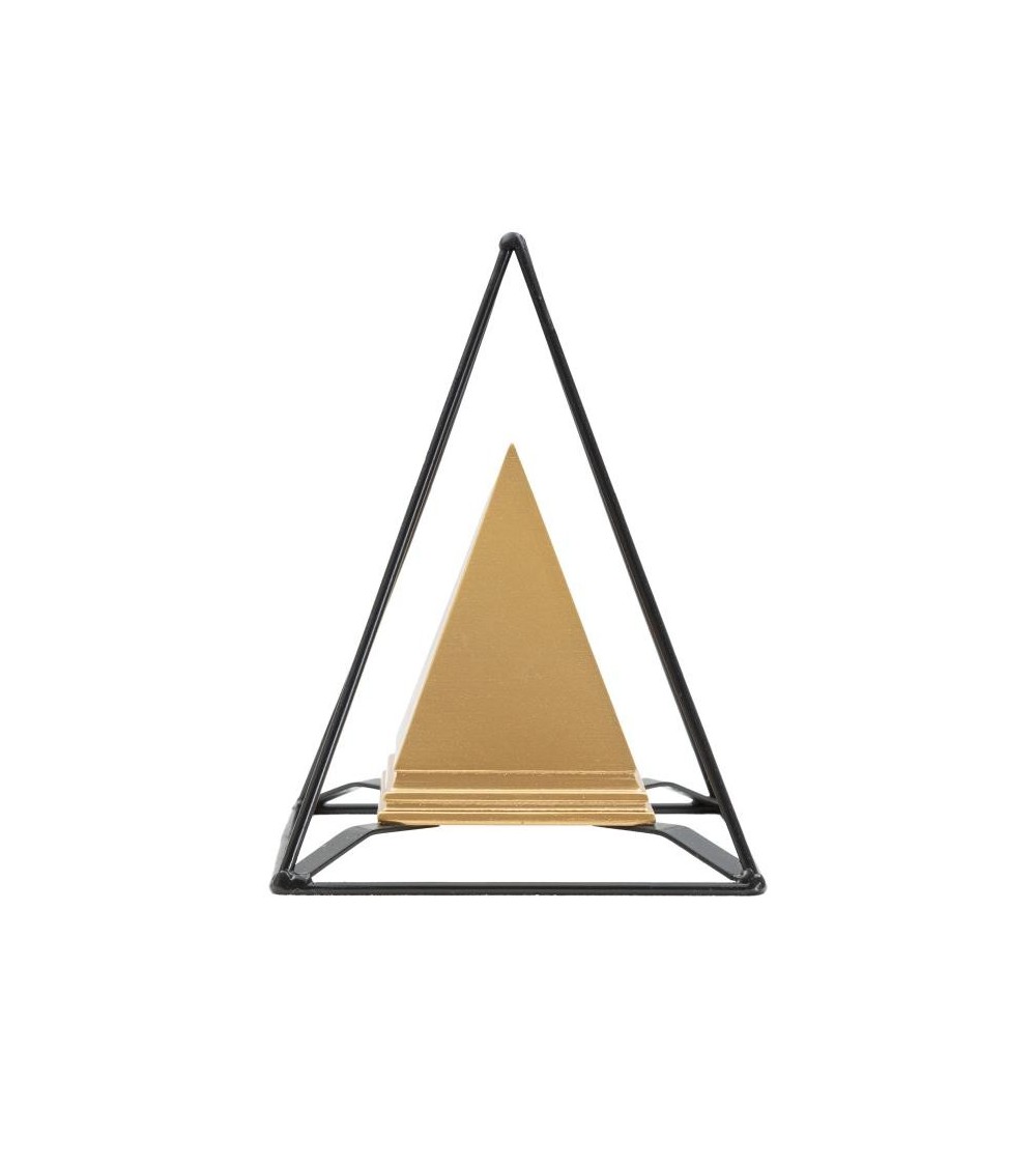 Pyramid Gold With Iron Cm 15X15X21- Mauro Ferretti -  - 8024609357633