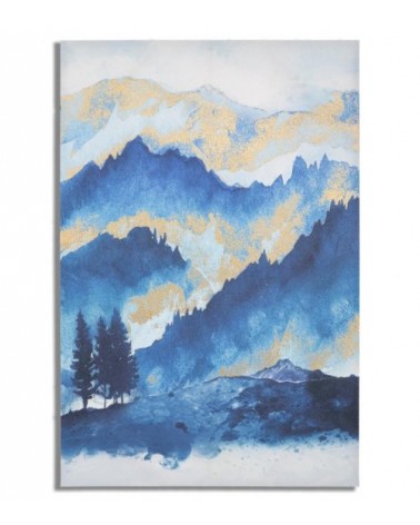 Mountain Tree Painted Print Cm 80X3X120 - Mauro Ferretti -  - 8024609355899