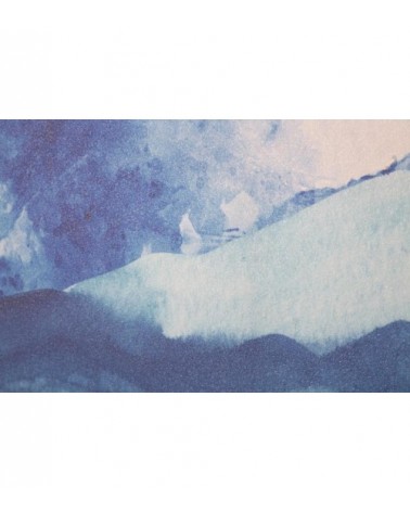 Gemalter Bergdruck 80 x 3 x 120 cm – Mauro Ferretti - 