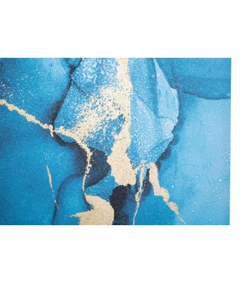 Rey Blue Painted Print Cm 80X3X120- Mauro Ferretti - 