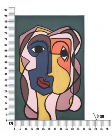 Impression Peinte Double Face Cm 60X3X90 - Mauro Ferretti - 