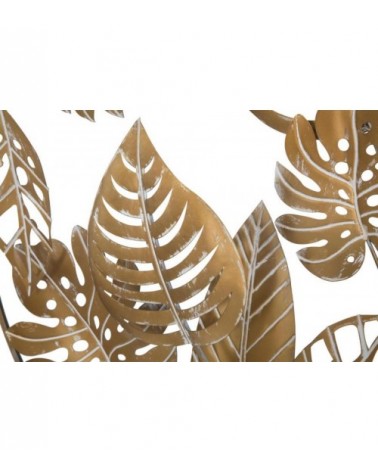 3D Decorative Iron Panel Jungle Round Cm Diameter 80X6.5- Mauro Ferretti -  - 8024609356872