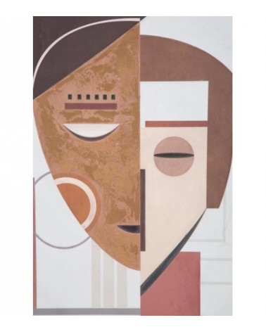 Painted On Canvas Ethnic Face Cm 60X2,7X80- Mauro Ferretti -  - 8024609357060