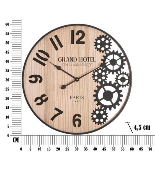 Grande Horloge Murale Diamètre Cm 60X4.5- Mauro Ferretti - 