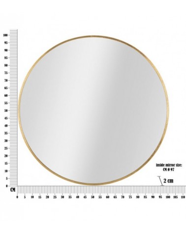 Specchio Elegant Glam Cm Diametro 100X2- Mauro Ferretti - 